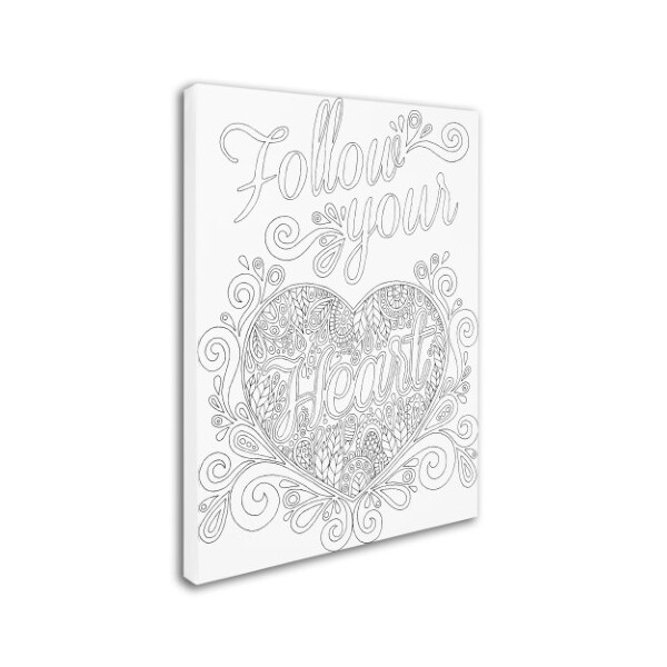 Hello Angel 'Inspirational Quotes 16' Canvas Art,14x19